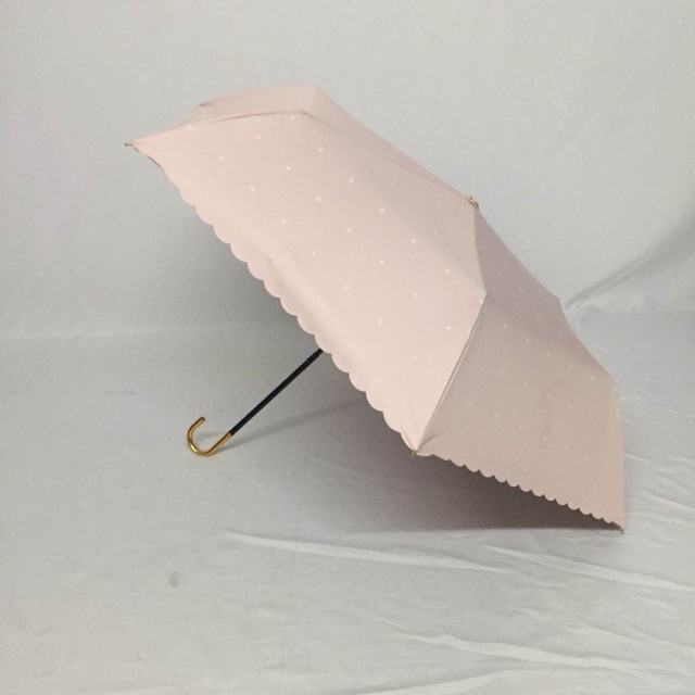 Shenzhen JingMingXin Umbrella Products Co., Ltd.-Three fold umbrella manufacturers custom wavy edge ultra light hook three fold advertising umbrella