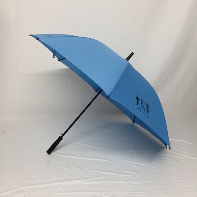 深圳市精铭鑫雨伞制品有限公司-雨伞厂家订制房地产公司的27寸双骨直杆广告伞